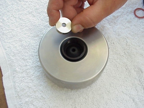 Compression Gland Insert over the Compression Gland Gasket