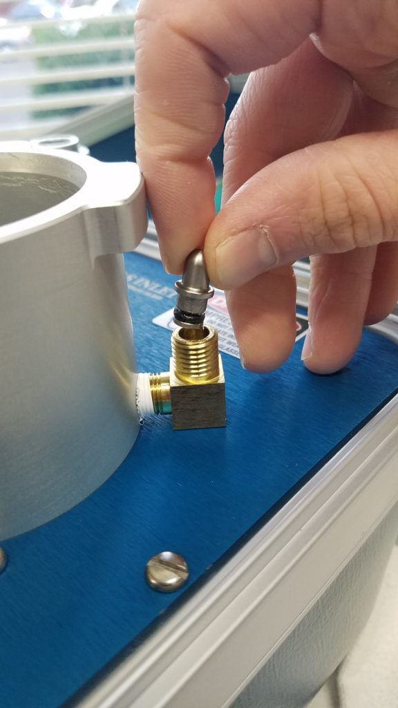 Insert the Piston back into the Safety Valve body