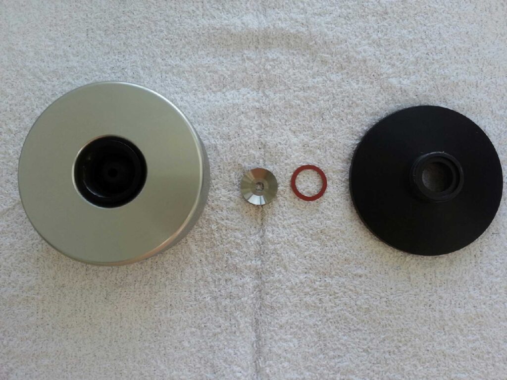 remove the friction washer and compression gland insert